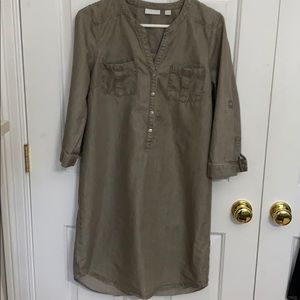 New York & Company cotton/ lyocell dress
